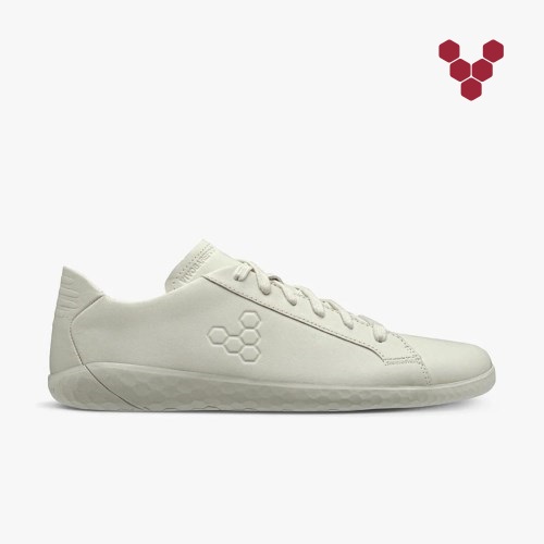 Vivobarefoot Geo Court II Hvite Joggesko Dame [0-NDVO]